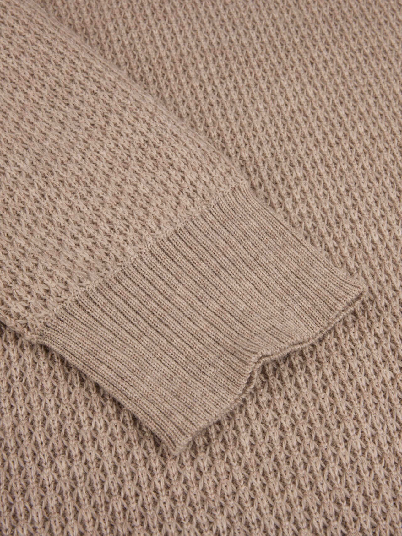 Stenströms Sweater Crew Neck Beige