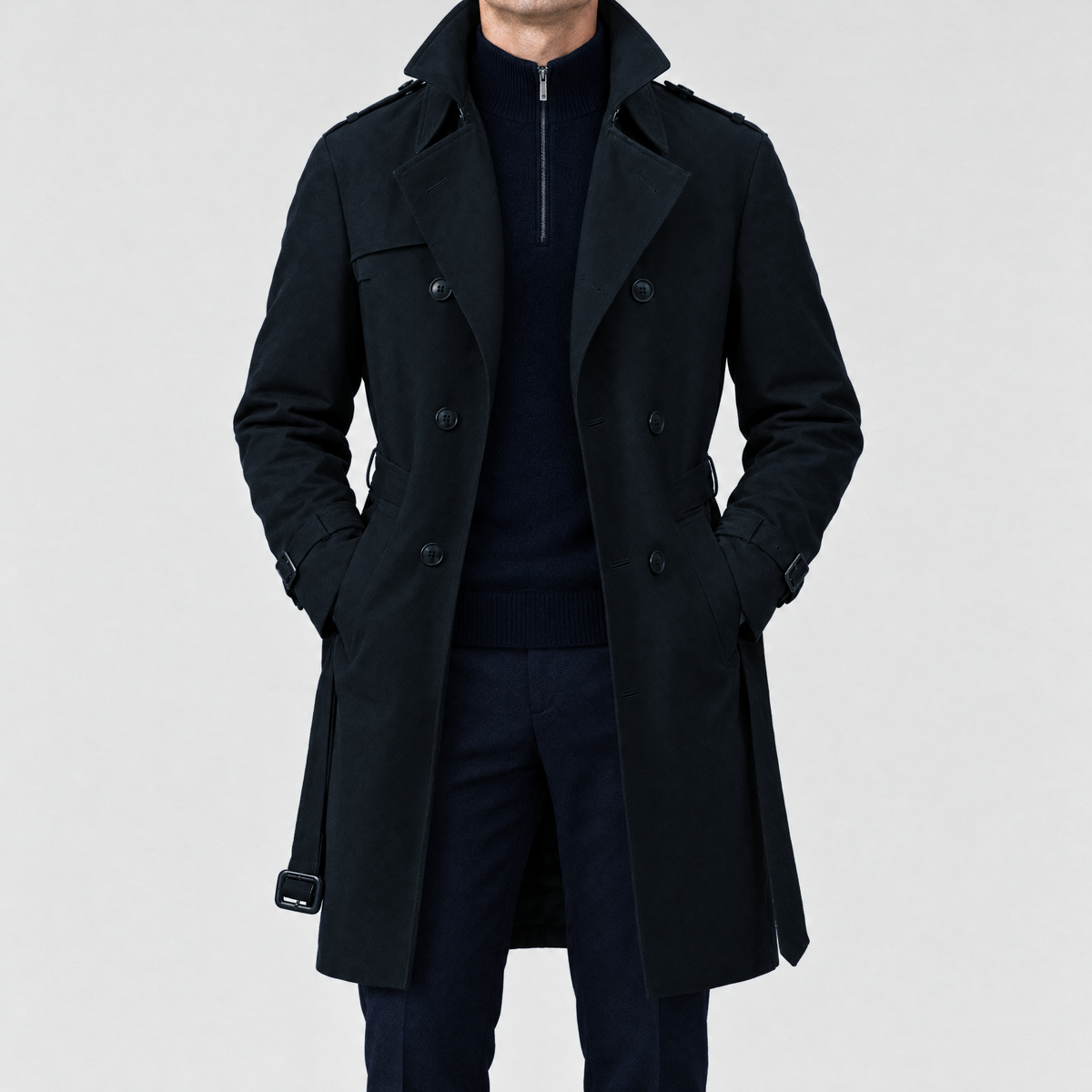 Trenchcoat Olmetex Suitery Navy