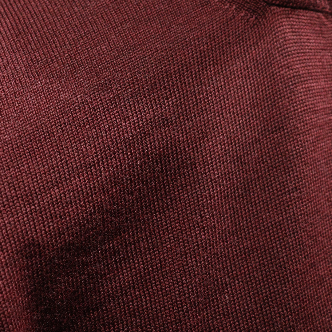 Troyer Bordeaux reine Merinowolle Made in Italy