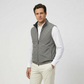 Reversible Zip Weste Navy/Grau