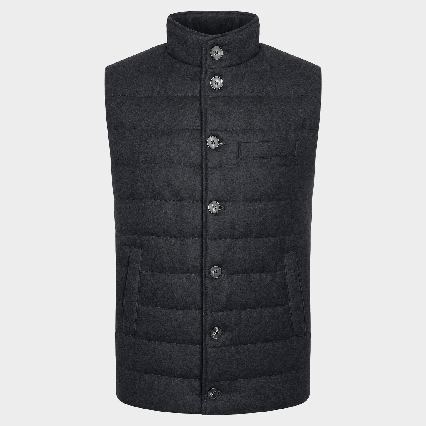 Steppweste Black Daune Vitale Barberis Canonico