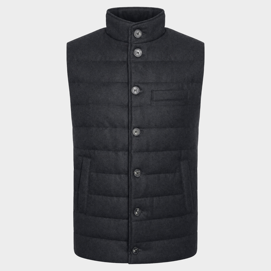 Steppweste Black Daune Vitale Barberis Canonico