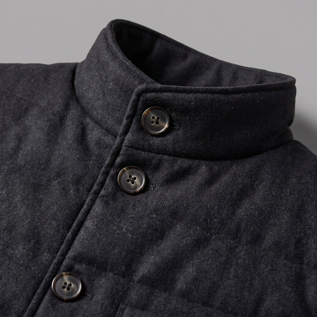 Steppweste Black Daune Vitale Barberis Canonico