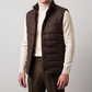 Steppweste Brown Daune Vitale Barberis Canonico