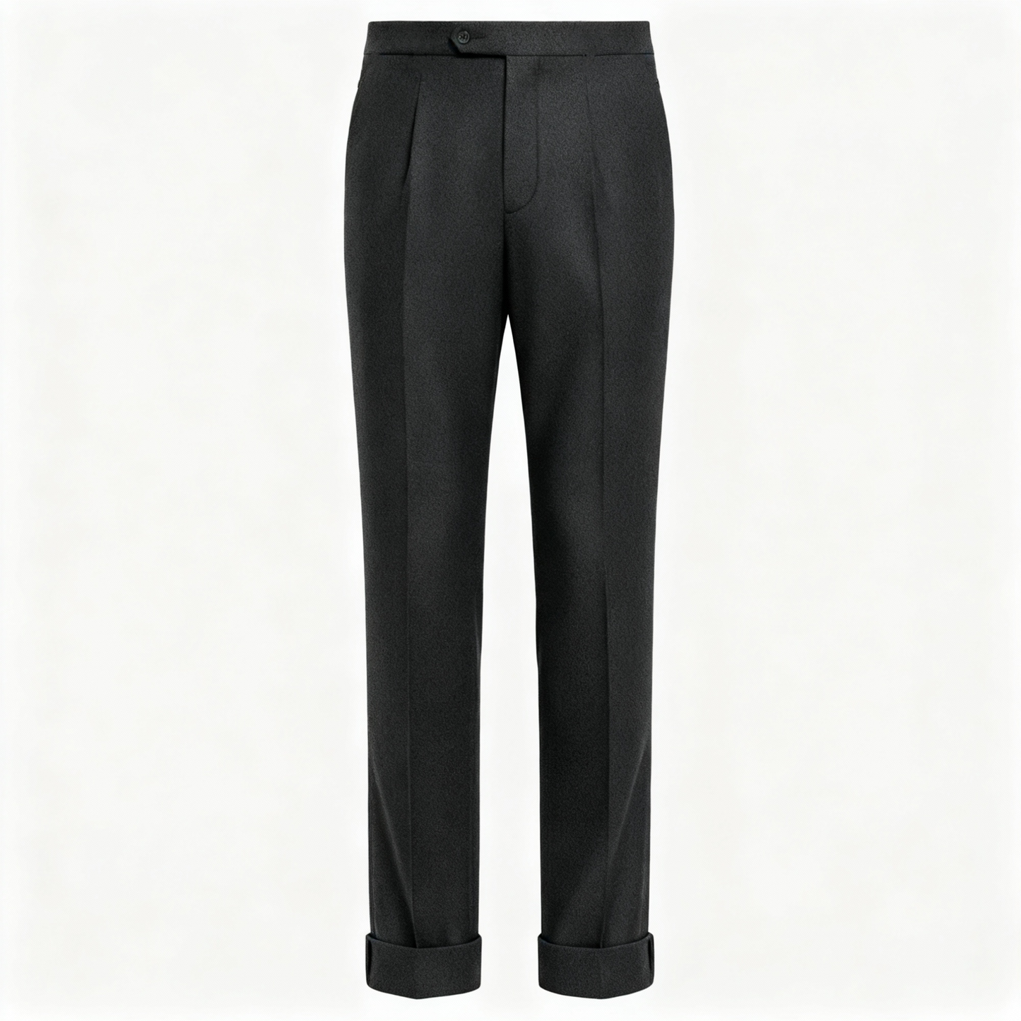 Wollhose Flanell Anthrazit Satorial