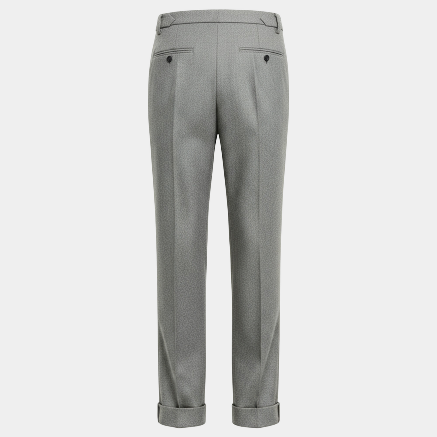 Wollhose Flanell Grey Satorial