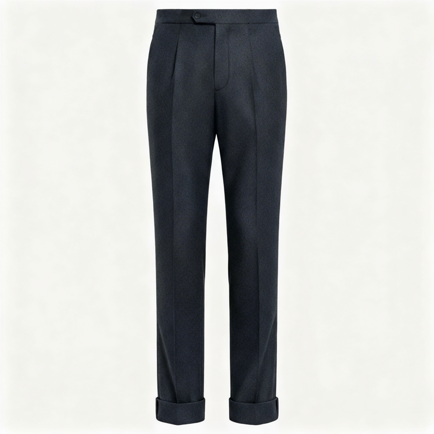 Wollhose Flanell Navy Satorial