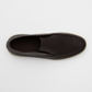 Yanko Hightop Loafer genarbtes Leder Dark Brown