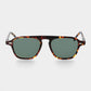 Sonnenbrille TBD Eyewear Panama - Dark Havanna Bottle Green