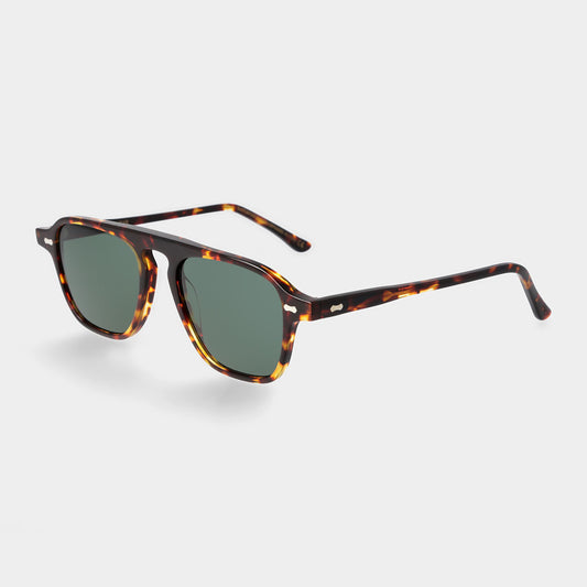 Sonnenbrille TBD Eyewear Panama - Dark Havanna Bottle Green