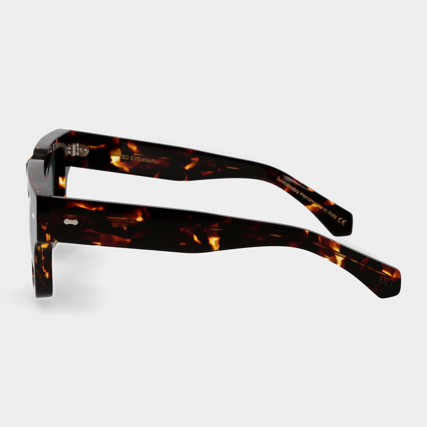 Sonnenbrille TBD Eyewear Tela - Dark Havanna Bottle Green